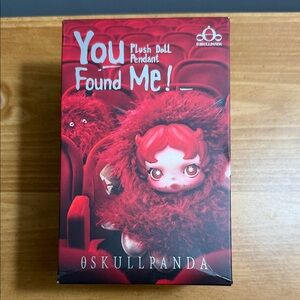 Skullpanda You Found Me Blind Box Plush Doll Pendant